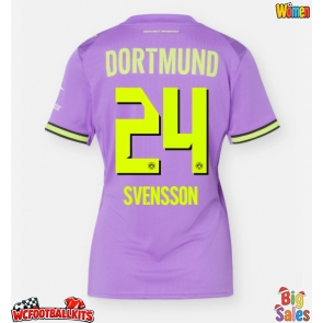 Borussia Dortmund Daniel Svensson #24 Replica Third Stadium Shirt for Women 2026-27 Short Sleeve